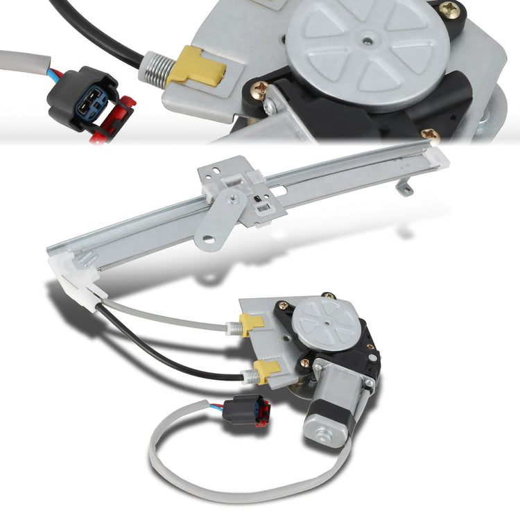 REGULADOR DE VENTANA WINDOW MOTORS & REGULATORS - METALLIC - 97-01 JEEP CHEROKEE - METALLIC - BARE STEEL/PLASTIC