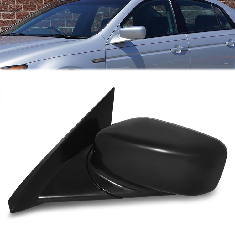 RETROVISOR MIRROR - OE STYLE - ACURA TL 04-05 - WITH POWER WITH HEATED GLASS WITH MEMORY - DRIVER SIDE - PAINT TO MATCH - BLACK