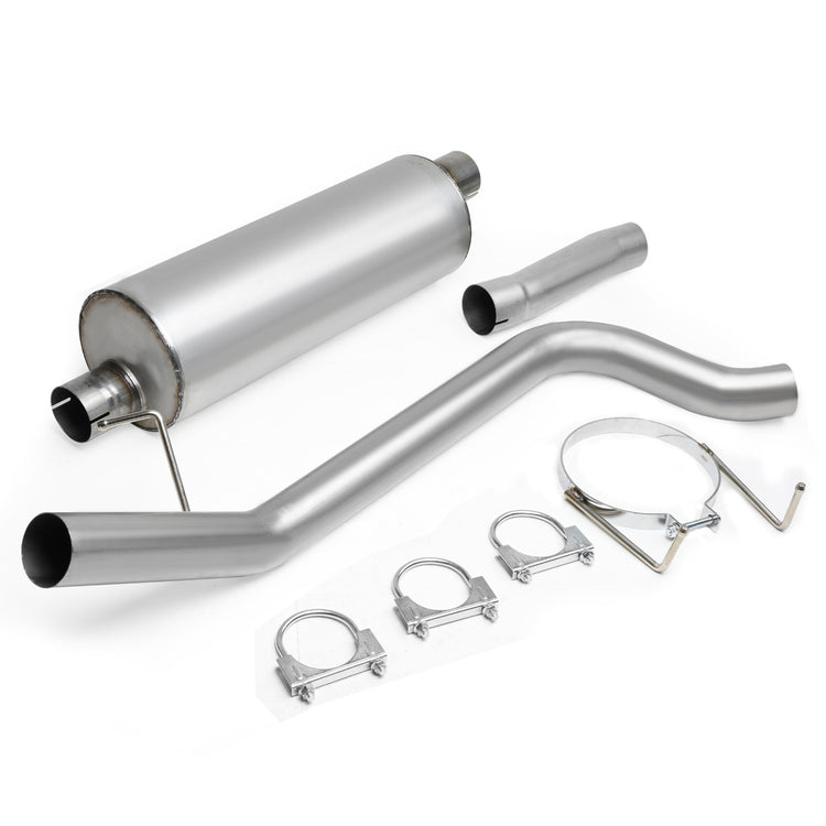 TUBERIA CATBACK CATBACK - 09-17 DODGE RAM 1500 / 10-17 DODGE RAM 2500 , 3500 4.7L / 5.7L V8 - SINGLE TIP - STAINLESS STEEL