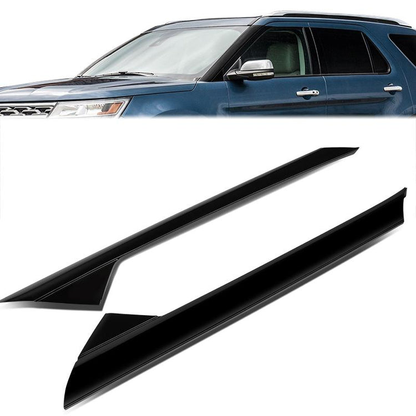 nan WINDSHIELD PILLAR - 2PCS - 11-19 FORD EXPLORER - BLACK