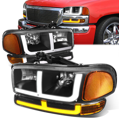 FAROS 99-06 GMC SIERRA 1500 / 01-06 GMC SIERRA 1500 HD / 2007 GMC SIERRA 1500 & 1500 HD CLASSIC / 99-04 GMC SIERRA 2500 / 01-06 GMC SIERRA 2500 HD / 2007 GMC SIERRA 2500 HD CLASSIC / 01-06 GMC SIERRA 3500 / 2007 GMC SIERRA 3500 CLASSIC / 99-06 GMC YUKON /