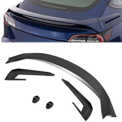 nan SPOILERS - 17-22 TESLA MODEL 3 - MATTE BLACK