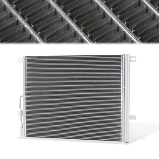 CONDENSADOR BUICK ENCLAVE 2018-2023 、 CHEVROLET TRAVERSE 2018-2023 - ALUMINUM - SILVER