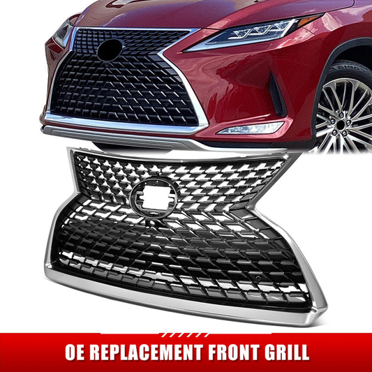 PARRILLA GRILLE - LX RX350/RX200T '16-'19/20-ON/ GRILLE ASS'Y 20-21/ W/CHROME/PAINTED/DARK-GRAY/ W/PARKING SENSOR/ W/FRONT VIEW CAMERA