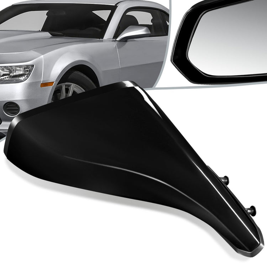 RETROVISOR MIRROR - OEM - 10-15 CHEVY CAMARO - POWERED - PAINTABLE - BLACK - RIGHT