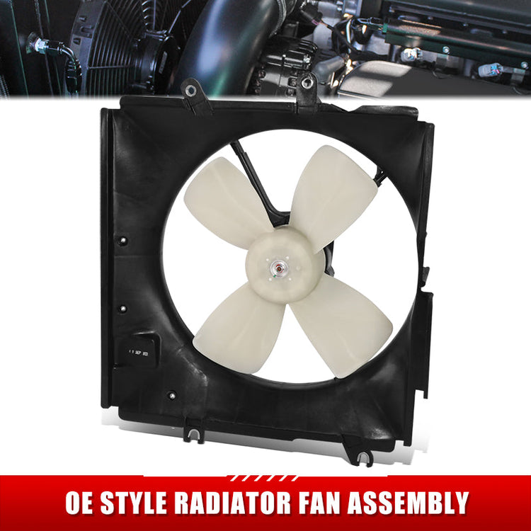 ABANICOS OE STYLE -MAZDA 323 1990-1994 / MAZDA PROTEGE 1990-1994 - WITH MANUAL TRANSMISSION RADIATOR