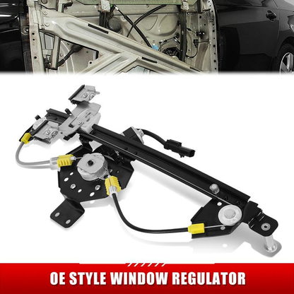 REGULADOR DE VENTANA WINDOW MOTORS & REGULATORS - DODGE CALIBER 2007-2012 - METALLIC - BARE STEEL / PLASTIC