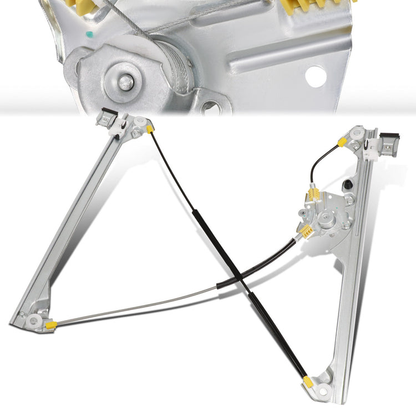 REGULADOR DE VENTANA WINDOW MOTORS & REGULATORS - METALLIC - 07-14 CHEVY AVALANCHE GMC YUKON XL SIERRA 1500-3500 - METALLIC - BARE STEEL/PLASTIC