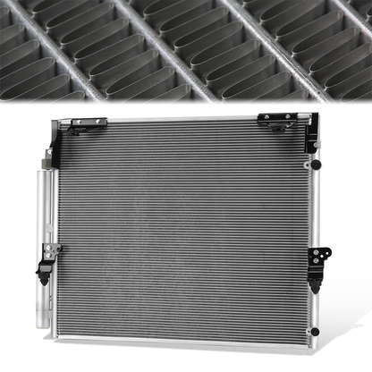 CONDENSADOR LEXUS LX570 2008-2021 / TOYOTA LAND CRUISER 2008-2021 - ALUMINUM - SILVER