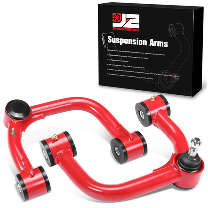 HORQUILLAS 03-22 TOYOTA FJ CRUISER 4RUNNER FRONT UPPER CONTROL ARMS 2-4"LIFT,
2003-2022 TOYOTA 4RUNNER
2007-2014 TOYOTA FJ CRUISER
2010-2016 LEXUS GX460
2003-2009 LEXUS GX470
RED+BLACK