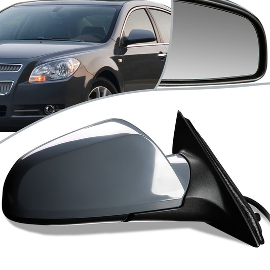 RETROVISOR MIRROR - OEM - 07-09 SATURN AURA - POWERED - HEATED - PAINTABLE - BLACK - RIGHT