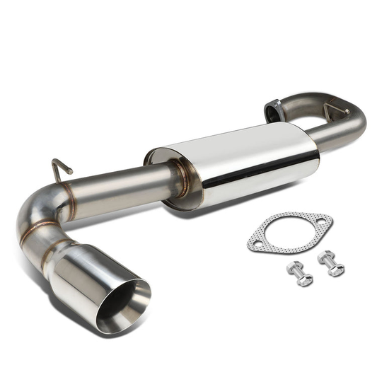 TUBERIA CATBACK CATBACK - 11-16 SCION TC - AXLE BACK - SINGLE ROLLED TIP - STAINLESS STEEL