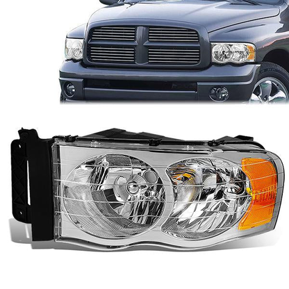 FAROS OE STYLE - 02-08 DODGE RAM 1500 / 03-09 DODGE RAM 2500 , 3500 - 9007 HEADLIGHT / 4157NA PARKING - LEFT