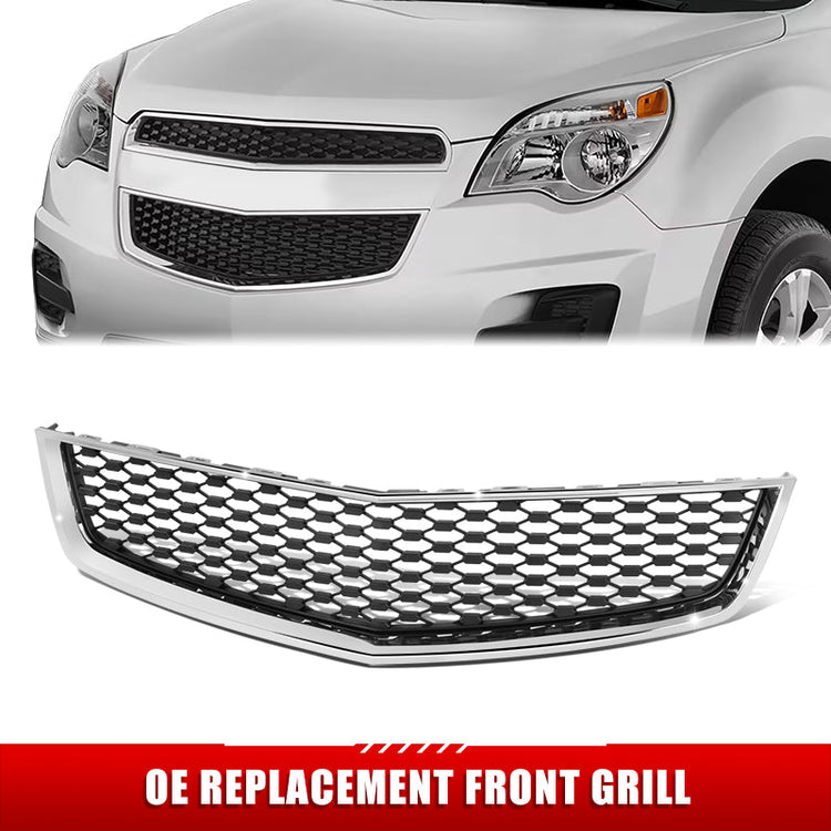 PARRILLA GRILLE - CV EQNOX 10-17/ GRILLE ASS'Y 10-15/ LOWER MAT-BLACK/ W/CHROME MOULDING//PARTS.NO,GM1200621//OEM NO,25798747