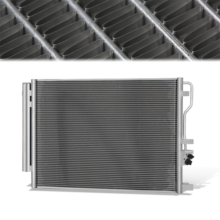 CONDENSADOR HYUNDAI TUCSON 2016-2018 - 1.6L MODELS - ALUMINUM - SILVER