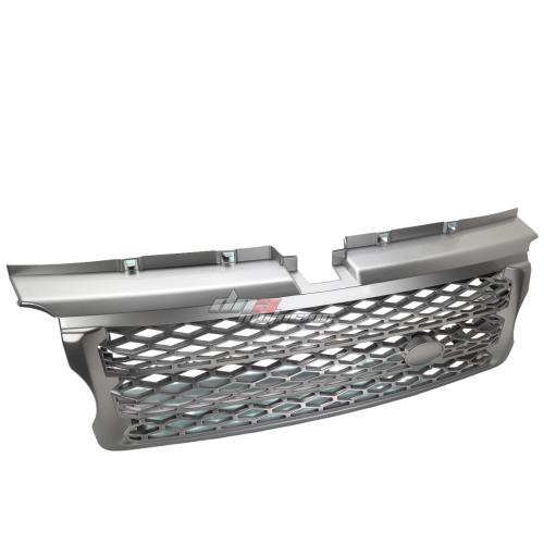 PARRILLA GRILLE - 06-09 RANGE ROVER - HONEYCOMB MESH STYLE - ABS - FITS L320 06-09 PRE-FACELIFT MODELS ONLY , DOES NOT FIT 10 OR UP MODELS - SILVER