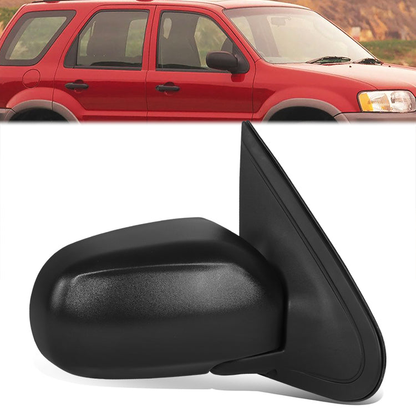 RETROVISOR MIRROR - OE STYLE - FORD ESCAPE 01-02 - WITH POWER - PASSENGER SIDE - PAINT TO MATCH - BLACK