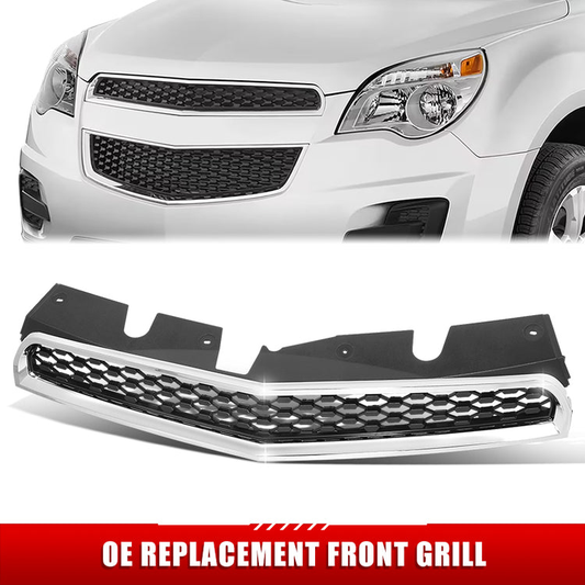 PARRILLA GRILLE - CV EQNOX 10-17/ GRILLE ASS'Y 10-15/ UPPER MAT-BLACK/ W/CHROME MOULDING//PARTS.NO,GM1200622//OEM NO,25798744