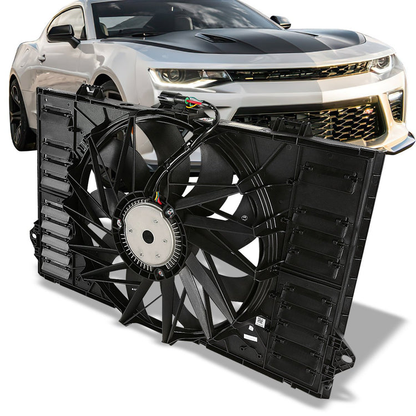 RADIADOR RADIATOR FAN - OE STYLE - 10-16 PORSCHE PANAMERA - FITS 3.6L 4.8L NON TURBO MODELS