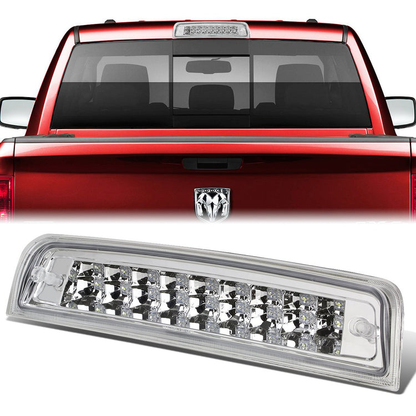 LUZ DE FRENO 09-17 DODGE RAM 1500 / 10-17 RAM 2500, 3500 - FITS MODELS WITH CARGO LIGHTS ONLY - LED - CHROME