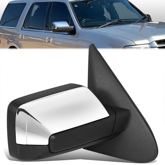 RETROVISOR MIRROR - FORD EXPEDITION 2015-2017 - WITH POWER FOLD - WITH HEATED - WITH BLIND SPOT CHROME COVER - OE STYLE - PASSENGER RIGHT SIDE