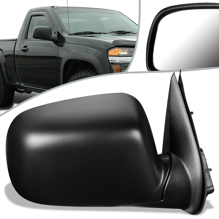 RETROVISOR MIRROR - OEM - 09-12 CHEVY COLORADO / 09-12 GMC CANYON - POWERED - PAINTABLE - BLACK - RIGHT
