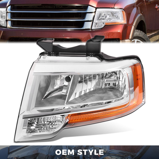 FAROS OE STYLE - 15-17 FORD EXPEDITION - CHROME HOUSING - LEFT SIDE