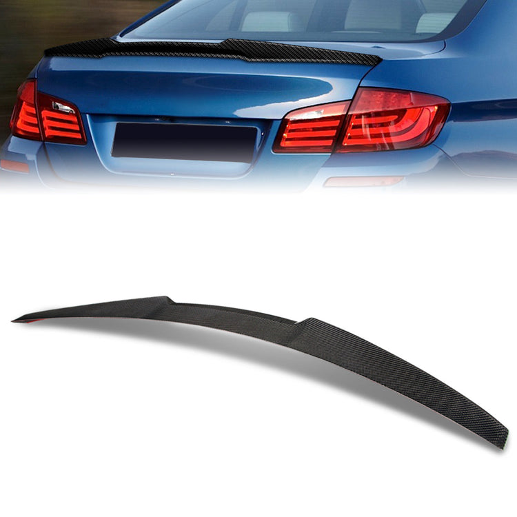SPOILER CAR TRUNK SPOILER - 10-16 BMW M5 / 10-16 BMW 550I / 11-16 BMW 550I XDRIVE / 10-16 BMW 535I / 14-16 BMW 535D / 14-16 BMW 535D XDRIVE / 11-16 BMW 535I XDRIVE / 10-13 BMW 530I / 10-16 BMW 528I XDRIVE / 10-16 BMW 528I / 10 BMW 525I / 14-16 BMW 520I -