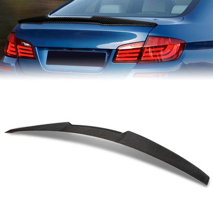 SPOILER CAR TRUNK SPOILER - 10-16 BMW M5 / 10-16 BMW 550I / 11-16 BMW 550I XDRIVE / 10-16 BMW 535I / 14-16 BMW 535D / 14-16 BMW 535D XDRIVE / 11-16 BMW 535I XDRIVE / 10-13 BMW 530I / 10-16 BMW 528I XDRIVE / 10-16 BMW 528I / 10 BMW 525I / 14-16 BMW 520I -