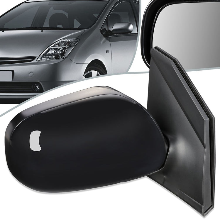 RETROVISOR MIRROR - OEM - 01-03 TOYOTA PRIUS - POWERED - PAINTABLE - BLACK - RIGHT