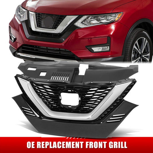 PARRILLA GRILLE - DS ROGE SPORT 17-19/20-21/ GRILLE ASS'Y 20-21/ CHROME-BRIGHT/BLACK/ W/O CAMERA HOLE W/O EMBLEM/ (S ,SL ,SV) (USA)//PARTS.NO,NI1200320//OEM NO,623106MR0A