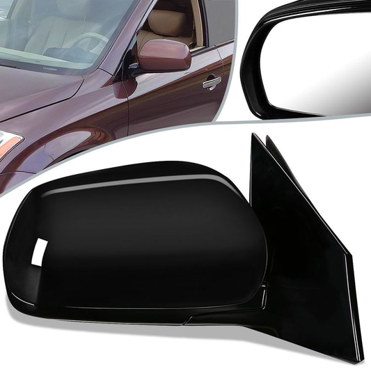 RETROVISOR MIRROR - OEM - 05-07 NISSAN MURANO - POWERED - TEXTURED - BLACK - RIGHT