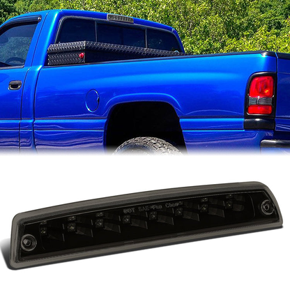 LUZ DE FRENO 94-01 DODGE RAM 1500 / 94-02 DODGE RAM 2500, 3500 - FITS MODELS WITH CARGO LIGHTS ONLY - LED - BLACK / SMOKE