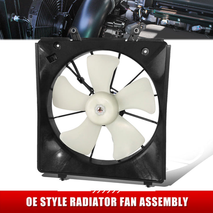 ABANICOS OE STYLE -ACURA CL 2001-2003 / ACURA TL 1999-2003 / HONDA ACCORD 1998-2002 - FITS V6 MODELS