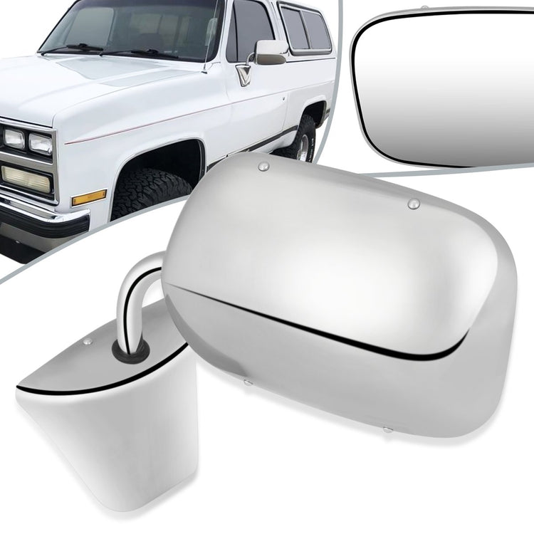 RETROVISOR MIRROR - OEM - CHEVROLET BLAZER 73-91 / CHEVROLET C10 PICKUP 73-86 / CHEVROLET C10 SUBURBAN 73-86 / CHEVROLET C PICKUP 73-86 / CHEVROLET C SUBURBAN 73-86 / CHEVROLET C30 PICKUP 73-86 / CHEVROLET K10 PICKUP 73-86 / CHEVROLET K10 SUBURBAN 73-86 /
