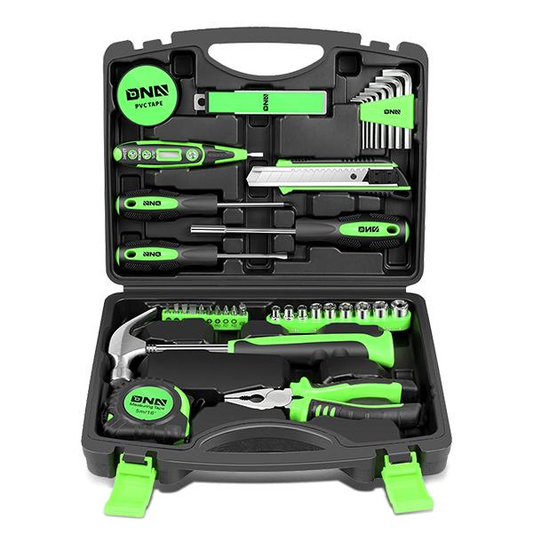 HERRAMIENTAS 46PCS - BLACK / GREEN