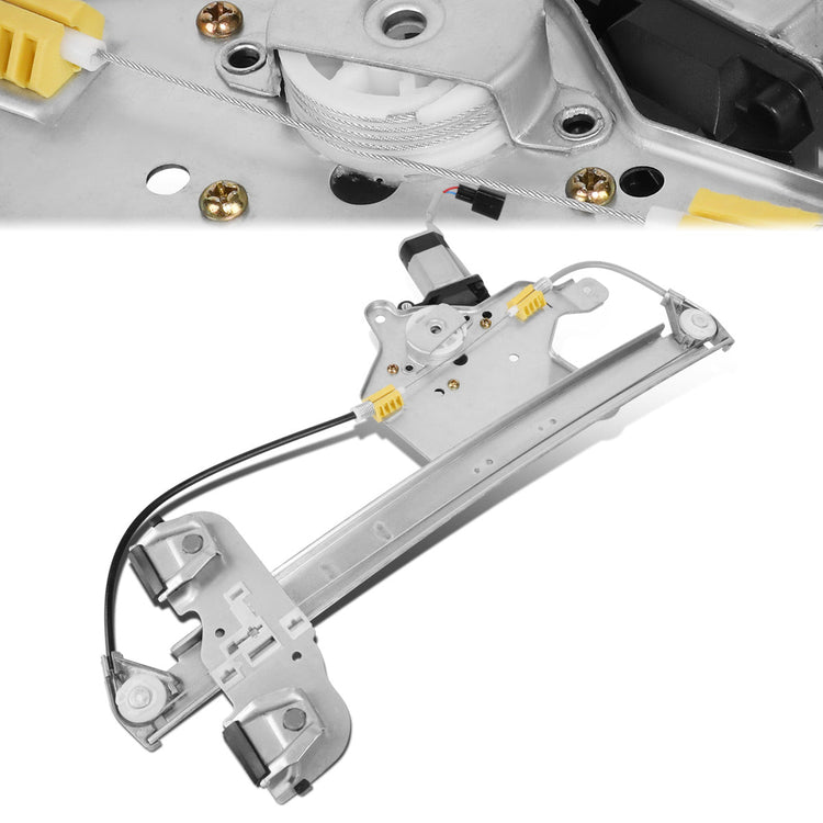 REGULADOR DE VENTANA WINDOW MOTORS & REGULATORS - METALLIC - 00-05 BUICK LESABRE - METALLIC - BARE STEEL/PLASTIC