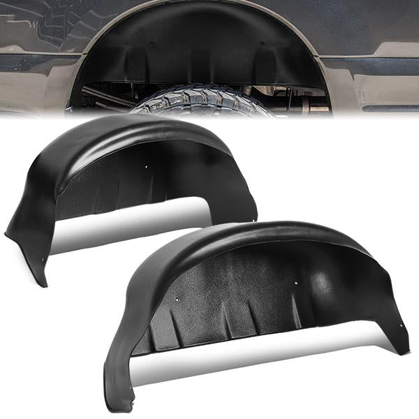 nan REAR WHEEL GUARD COVER - 2PCS - 17-19 FORD F-250, F-350 SUPER DUTY - WILL NOT FIT DUALLY MODELS - BLACK