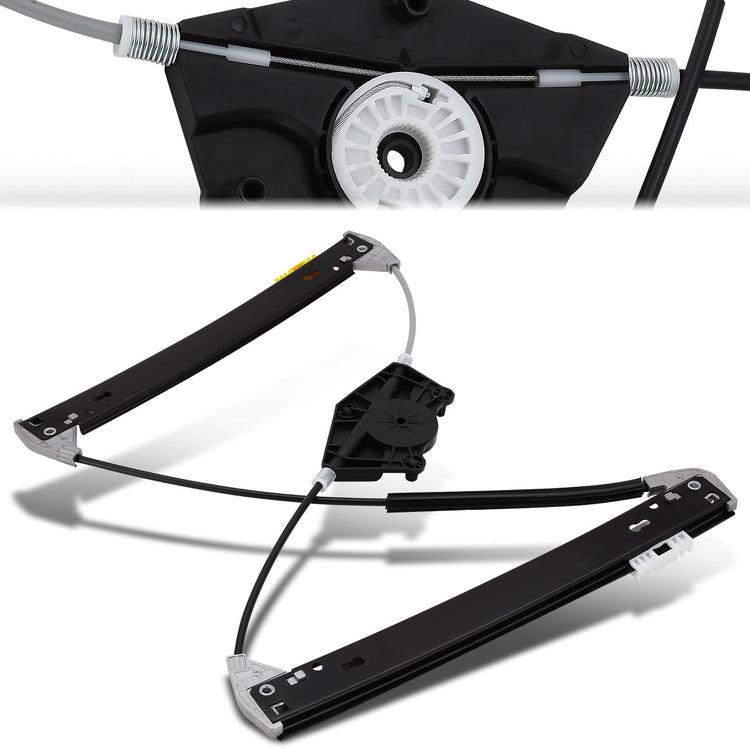 REGULADOR DE VENTANA WINDOW MOTORS & REGULATORS - METALLIC - 04-10 VOLKSWAGEN TOUAREG - METALLIC - BARE STEEL/PLASTIC