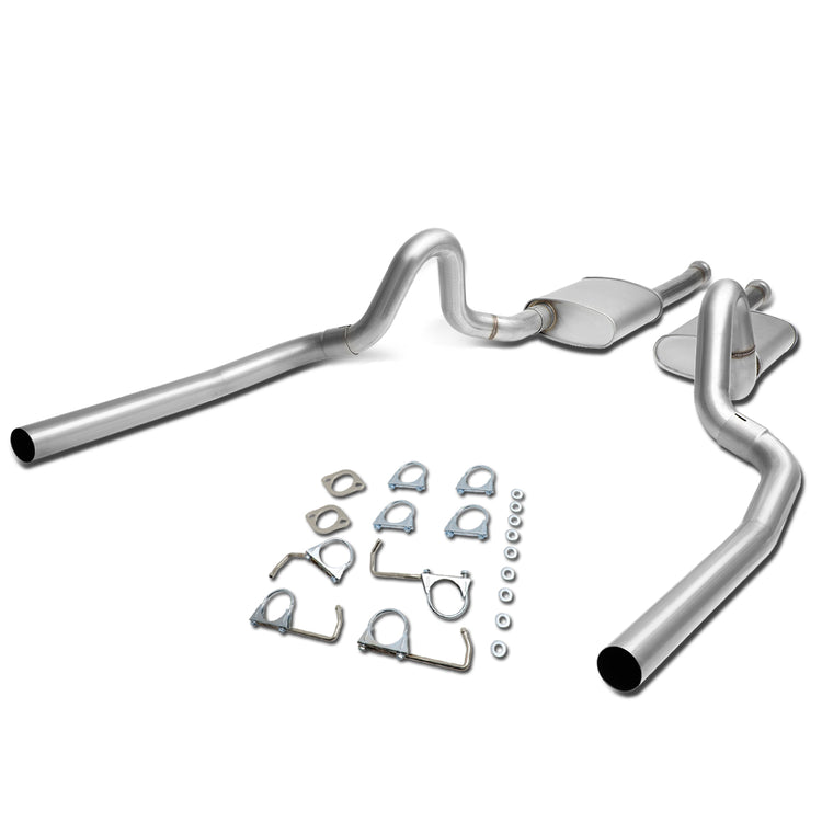 TUBERIA CATBACK CATBACK - 96-98 FORD MUSTANG 4.6L - STAINLESS STEEL
