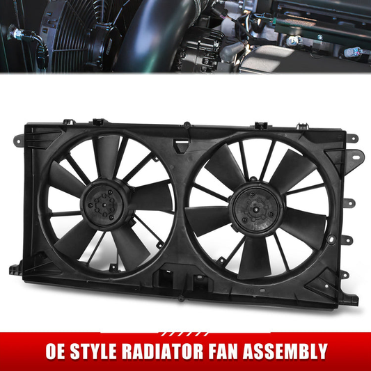 ABANICOS OE STYLE -FORD EXPEDITION 3.5L ECOBOOST 2018-2022 / FORD F-150 2.7L, 3.5L ECOBOOST, 5.0L FLEX 2015-2020 / LINCOLN NAVIGATOR 3.5L ECOBOOST 2018-2021 - 2.7L, 3.5L TURBO, 5.0L WITH 3-PIN BRUSHLESS MOTOR