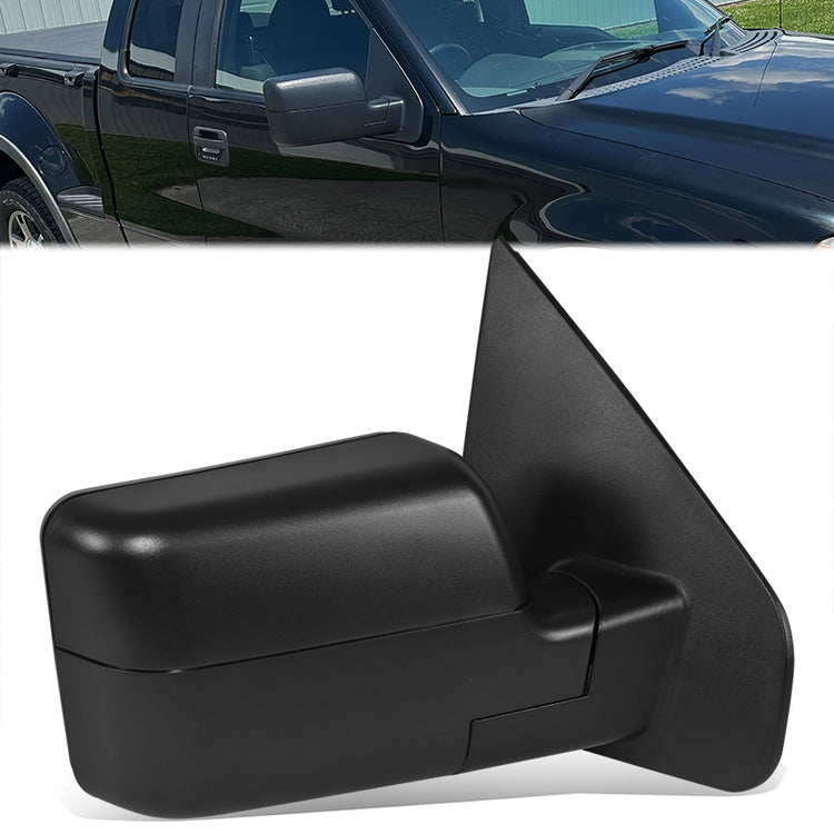 RETROVISOR MIRROR - OE STYLE - FORD F-150 04-08 - WITH POWER - PASSENGER SIDE - PAINT TO MATCH - BLACK