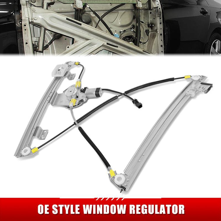 REGULADOR DE VENTANA WINDOW MOTORS & REGULATORS - CHRYSLER TOWN & COUNTRY 2008-2016 / DODGE GRAND CARAVAN 2008-2020 / RAM C/V 2012-2015 - W/ 2PIN CONNECTOR - METALLIC - BARE STEEL / PLASTIC