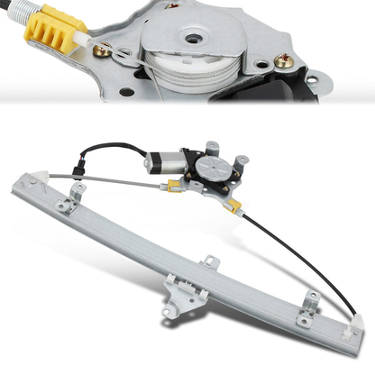 REGULADOR DE VENTANA WINDOW MOTORS & REGULATORS - METALLIC - 05-15 NISSAN FRONTIER/05-10 NISSAN PATHFINDER/05-15 NISSAN XTERRA/09-12 SUZUKI EQUATOR - METALLIC - BARE STEEL/PLASTIC