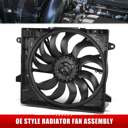 ABANICOS OE STYLE -JEEP GLADIATOR 2020-2023 / JEEP WRANGLER 2018-2023 2.0L, 2.0L HYBRID, 3.0L DIESEL WRANGLER 3.6L GAS GLADIATOR - W/ TOWING PACKAGE