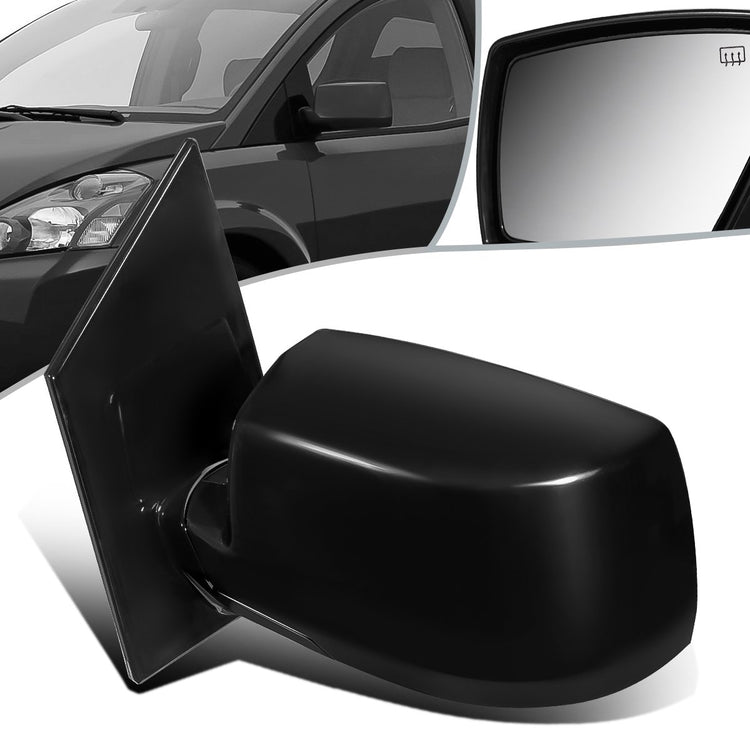 RETROVISOR MIRROR - OEM - 04-06 NISSAN QUEST - POWERED - HEATED - W/ MEMORY - FOLDING - BLACK MATERIAL - LEFT