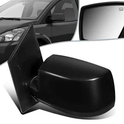 RETROVISOR MIRROR - OEM - 04-06 NISSAN QUEST - POWERED - HEATED - W/ MEMORY - FOLDING - BLACK MATERIAL - LEFT
