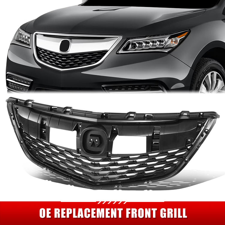 PARRILLA GRILLE - HD MDX 14-16/17-21/ GRILLE ASS'Y 14-16/ MAT-DARK GRAY//PARTS.NO,AC1200121//OEM NO,75101TZ5A01