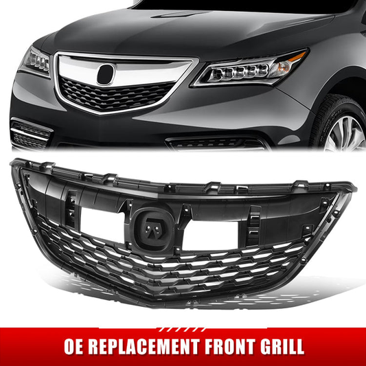 PARRILLA GRILLE - HD MDX 14-16/17-21/ GRILLE ASS'Y 14-16/ MAT-DARK GRAY//PARTS.NO,AC1200121//OEM NO,75101TZ5A01