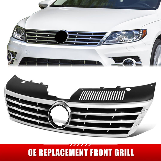 PARRILLA GRILLE - VG PASAT CC '09-'13/'14-'17/ GRILLE ASS'Y 14-17/ CHROME/BLACK